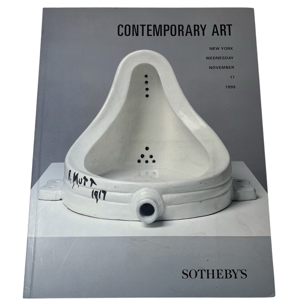 Sotheby's Contemporary Art Auction Catalog November 17, 1999 Part 1 Duchamp